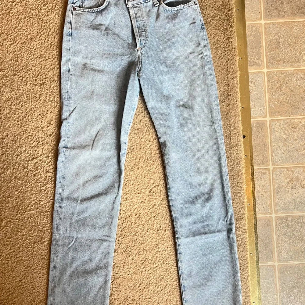 Agolde Crisscross Upsize High Waist Jeans